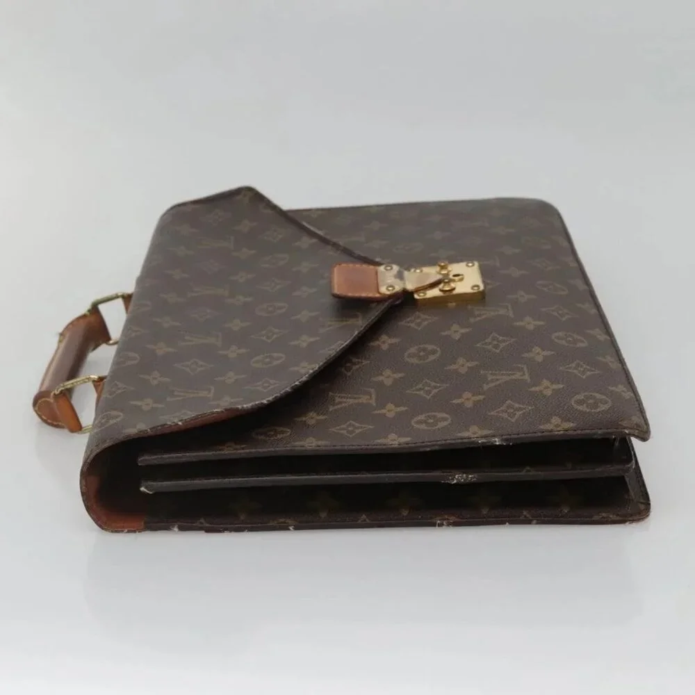 LOUIS VUITTON Monogram Serviette Conseiller Briefcase M53331 LV Auth 141889